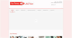 Desktop Screenshot of onyxpharmacy.com
